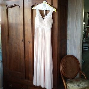 BHLDN blush Fleur dress size 0